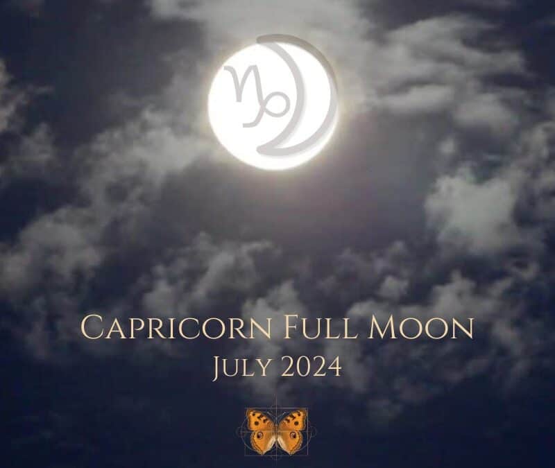 The SECOND 2024 Capricorn Full Moon – July 2024 – Making Your Own Way through “The End of the World”