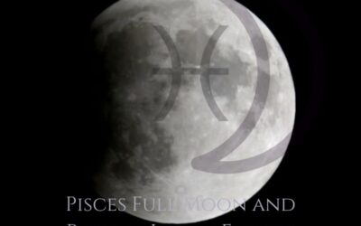 The 2024 Pisces Full Moon and Partial Lunar Eclipse  – Healing, Living, and Dreaming the “Realistic” Dream